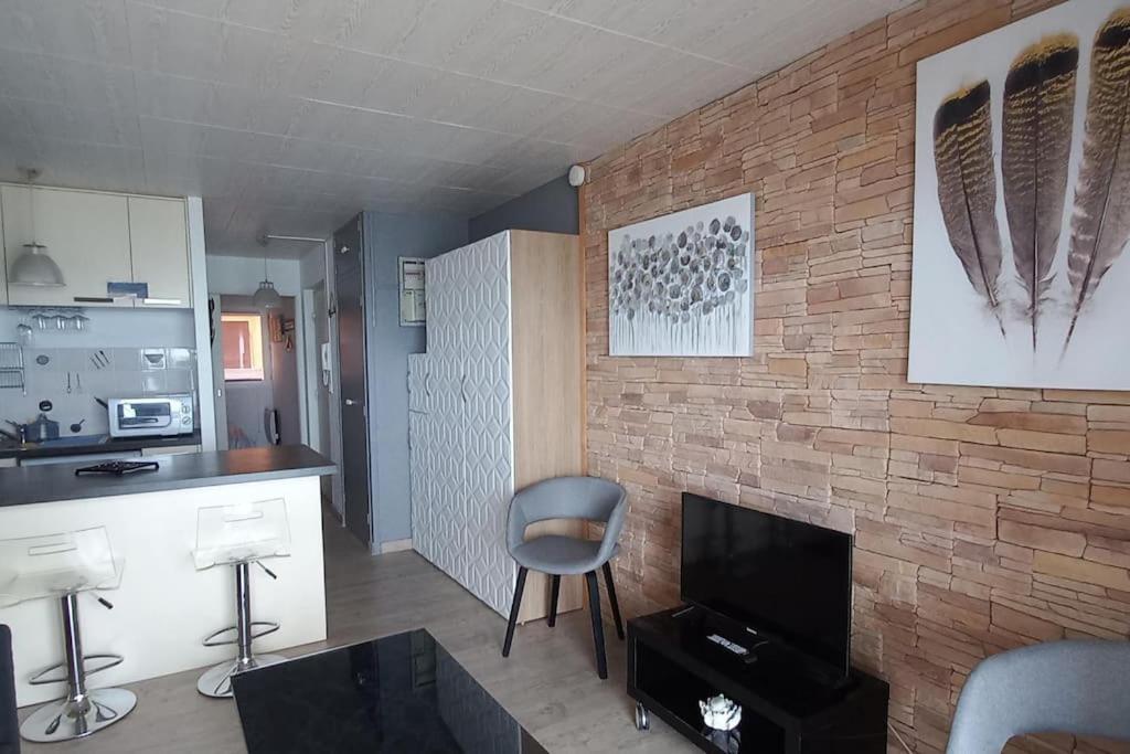 T2 1ère ligne loggia vue mer 180 ° parking Arcachon Eksteriør bilde